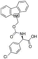 FMOC-D-PHG(4-CL)-OH Struktur