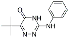 6-TERT-BUTYL-3-PHENYLAMINO-4H-[1,2,4]TRIAZIN-5-ONE Struktur