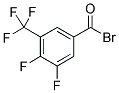 3,4-DIFLUORO-5-(TRIFLUOROMETHYL)PHENACYL BROMIDE Struktur