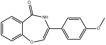 3-(4-METHOXYPHENYL)-1,4-BENZOXAZEPIN-5(4H)-ONE Struktur