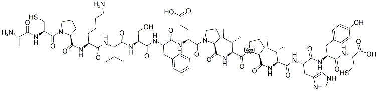 ACPKVSFEPIPIHYC Struktur