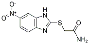 2-[(6-NITRO-1H-BENZIMIDAZOL-2-YL)THIO]ACETAMIDE Struktur