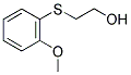 2-METHOXYPHENYLTHIOETHANOL Struktur