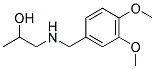 1-(3,4-DIMETHOXY-BENZYLAMINO)-PROPAN-2-OL Struktur