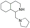 1-PYRROLIDIN-1-YLMETHYL-DECAHYDRO-ISOQUINOLINE Struktur