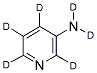 3-AMINOPYRIDINE-D6 Struktur