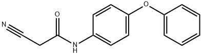 2-CYANO-N-(4-PHENOXY-PHENYL)-ACETAMIDE Struktur