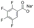 SODIUM 2,3,4,5-TETRAFLUOROBENZOATE Struktur