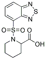 7-[(2-CARBOXYPIPERIDIN-1-YL)SULFONYL]-2,1,3-BENZOTHIADIAZOL Struktur