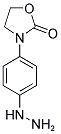 3-(4-HYDRAZINO-PHENYL)-OXAZOLIDIN-2-ONE Struktur