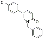 1-BENZYL-5-(4-CHLOROPHENYL)PYRIDIN-2(1H)-ONE Struktur