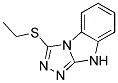 3-(ETHYLTHIO)-9H-[1,2,4]TRIAZOLO[4,3-A]BENZIMIDAZOLE Struktur