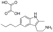 2-(5-BUTYL-2-METHYL-1H-INDOL-3-YL)ETHANAMINE OXALATE Struktur