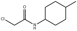 2-CHLORO-N-(4-METHYLCYCLOHEXYL)ACETAMIDE Struktur