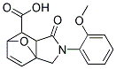 3-(2-METHOXY-PHENYL)-4-OXO-10-OXA-3-AZA-TRICYCLO[5.2.1.0(1,5)]DEC-8-ENE-6-CARBOXYLIC ACID Struktur