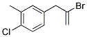 2-BROMO-3-(4-CHLORO-3-METHYLPHENYL)-1-PROPENE Struktur