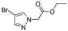 (4-BROMO-PYRAZOL-1-YL)-ACETIC ACID ETHYL ESTER Struktur