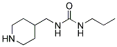 1-PIPERIDIN-4-YLMETHYL-3-PROPYL-UREA Struktur