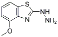 (4-METHOXYBENZOTHIAZOL-2-YL)-HYDRAZINE Struktur