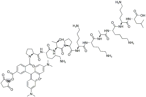 5-TMR-PKTPKKAKKL Struktur