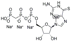 6-THIO-GMPPCP SODIUM SALT Struktur