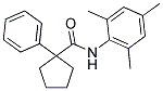 (PHENYLCYCLOPENTYL)-N-(2,4,6-TRIMETHYLPHENYL)FORMAMIDE Struktur