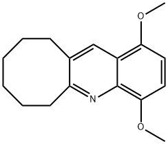 1,4-DIMETHOXY-6,7,8,9,10,11-HEXAHYDROCYCLOOCTA[B]QUINOLINE Struktur