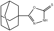 5-(1-ADAMANTYL)-1,3,4-OXADIAZOLE-2-THIOL Struktur