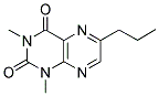 1,3-DIMETHYL-6-PROPYL-2,4(1H,3H)-PTERIDINEDIONE Struktur