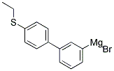 3-(4-ETHYLTHIOPHENYL)PHENYLMAGNESIUM BROMIDE Struktur