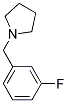 1-(3-FLUOROBENZYL)PYRROLIDINE Struktur