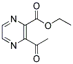 3-ACETYL-PYRAZINE-2-CARBOXYLIC ACID ETHYL ESTER Struktur