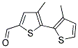 3,3'-DIMETHYL-2,2'-BITHIOPHENYL-5-CARBOXALDEHYDE Struktur