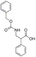 3-BENZYLOXYCARBONYLAMINO-2-PHENYL-PROPIONIC ACID Struktur