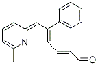 3-(5-METHYL-2-PHENYL-3-INDOLIZINYL)ACRYLALDEHYDE Struktur