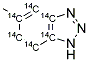 5-METHYL-1H-BENZOTRIAZOLE, [RING-14C(U)] Struktur