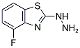 4-FLUORO-2-BENZOTHIAZOLEHYDRAZINE Struktur