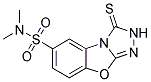 3-THIOXO-2,3-DIHYDRO-BENZO[4,5]OXAZOLO[2,3-C][1,2,4]TRIAZOLE-6-SULFONIC ACID DIMETHYLAMIDE Struktur