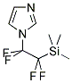 1-(TRIMETHYLSILYLTETRAFLUOROETHYL)-1H-IMIDAZOLE Struktur