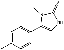 1-METHYL-5-(4-METHYLPHENYL)-1H-IMIDAZOLE-2-THIOL Struktur