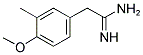 2-(4-METHOXY-3-METHYL-PHENYL)-ACETAMIDINE Struktur