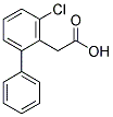 (3-CHLORO-BIPHENYL-2-YL)-ACETIC ACID Struktur