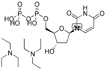 2'-DEOXY-URIDINE-5'-DIPHOSPHATE, TRIETHYLAMMONIUM SALT Struktur