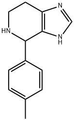 4-(4-METHYLPHENYL)-4,5,6,7-TETRAHYDRO-3H-IMIDAZO[4,5-C]PYRIDINE Struktur