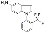 1-(2-TRIFLUOROPHENYL)-5-AMINOINDOLE Struktur