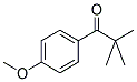 2,2-DIMETHYL-4'-METHOXYPROPIOPHENONE Struktur