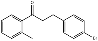 3-(4-BROMOPHENYL)-2'-METHYLPROPIOPHENONE Struktur