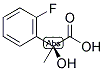 (S)-2-HYDROXY-2-METHYL(2-FLUOROBENZENE)ACETIC ACID Struktur