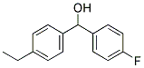 4-ETHYL-4'-FLUOROBENZHYDROL Struktur