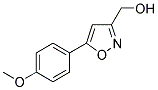 (5-(4-METHOXYPHENYL)ISOXAZOL-3-YL)METHANOL Struktur